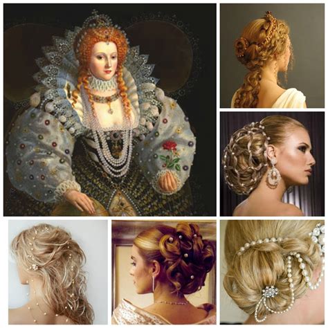 hair styling tudor picture dictionary|tudor elizabethan hairstyles.